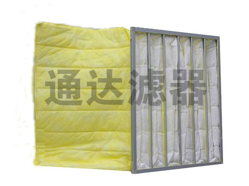 空調中級過濾用袋式中效空氣過濾器