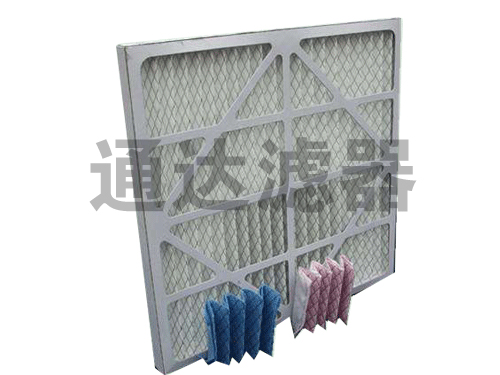 燃?xì)廨啓C預(yù)過濾紙框過濾器