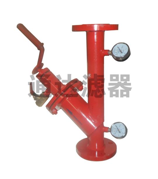 DN100手搖刷式過(guò)濾器